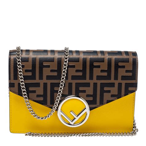 fendi zucca wallet on chain|fendi wallet quality.